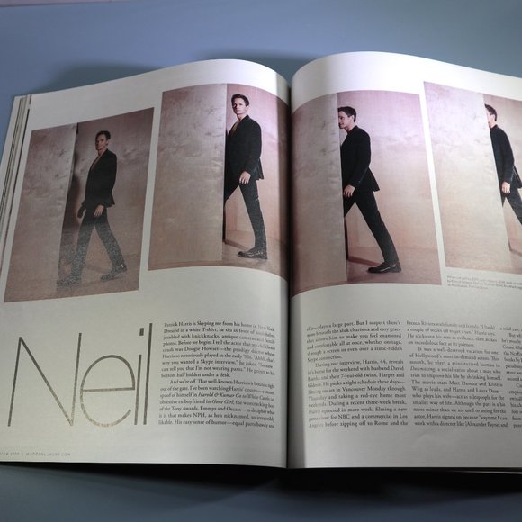 VEGAS Magazine Neil Patrick Harris Winter 2017 Las Vegas Model - Picture 4 of 14